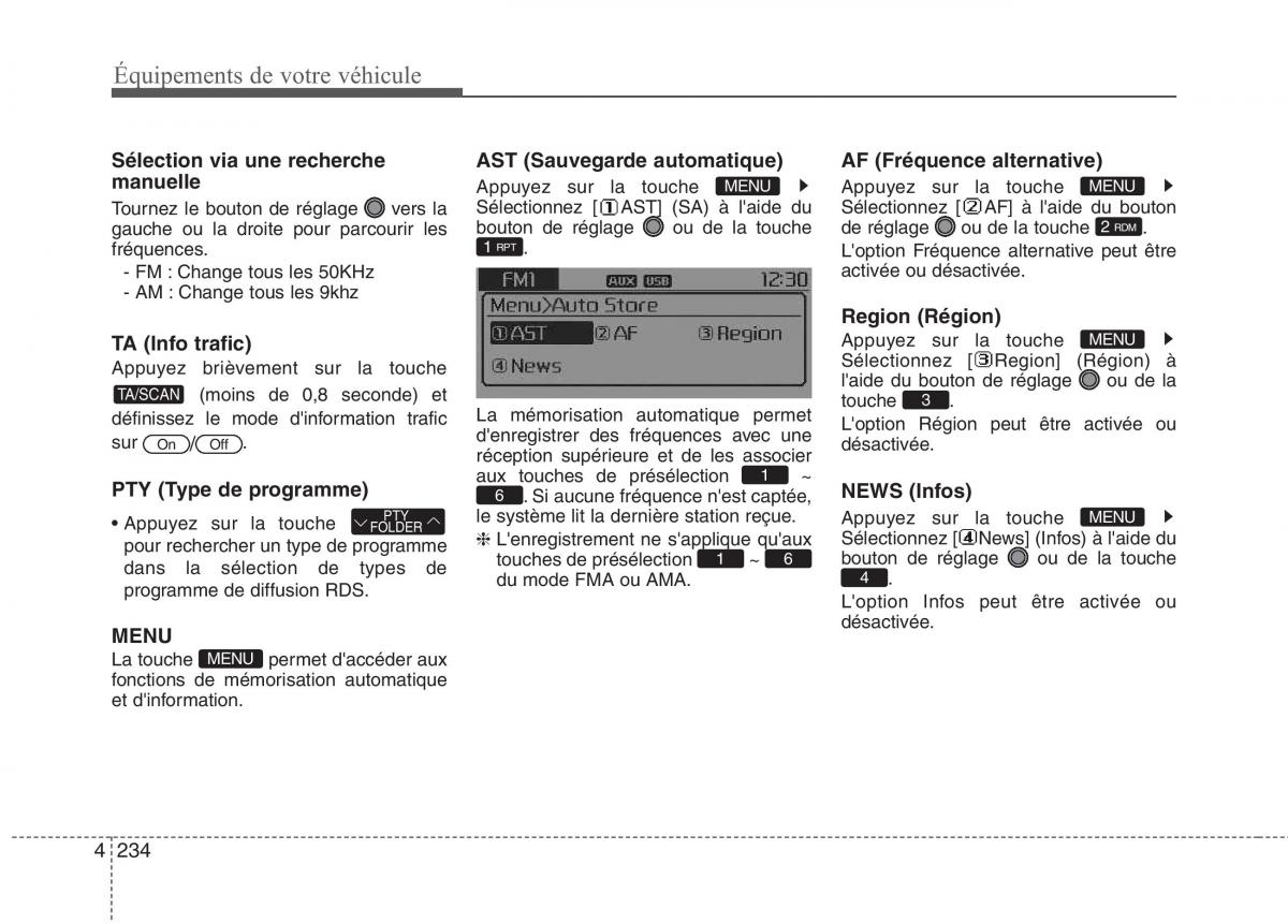 KIA Carens III 3 manuel du proprietaire / page 324