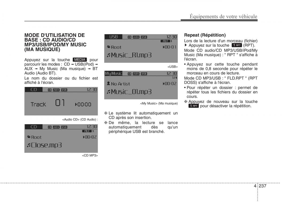 KIA Carens III 3 manuel du proprietaire / page 327