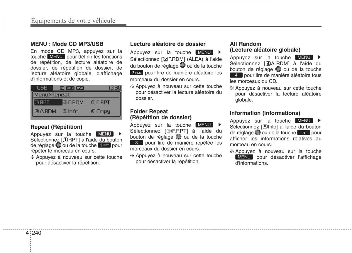 KIA Carens III 3 manuel du proprietaire / page 330