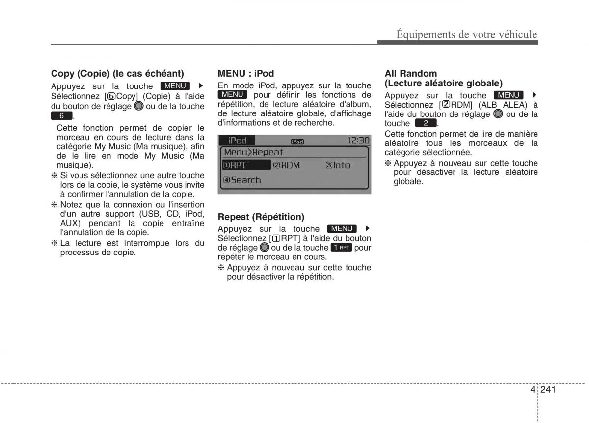 KIA Carens III 3 manuel du proprietaire / page 331