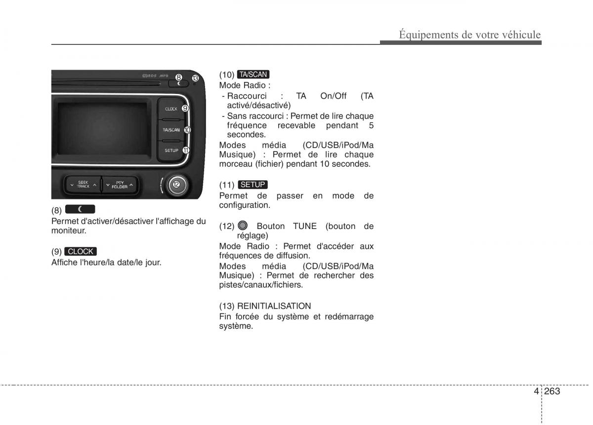 KIA Carens III 3 manuel du proprietaire / page 353