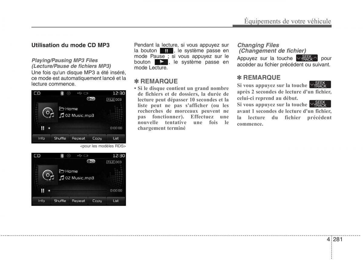 KIA Carens III 3 manuel du proprietaire / page 371