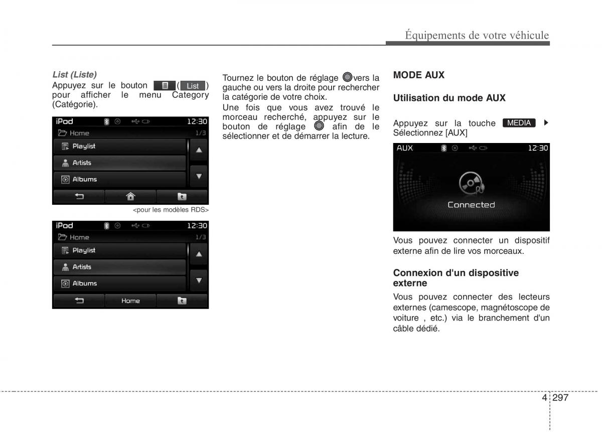 KIA Carens III 3 manuel du proprietaire / page 387