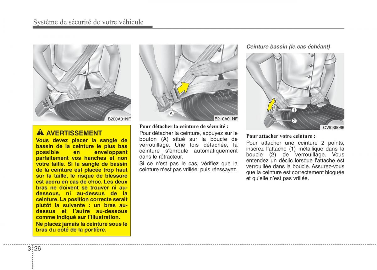 KIA Carens III 3 manuel du proprietaire / page 42