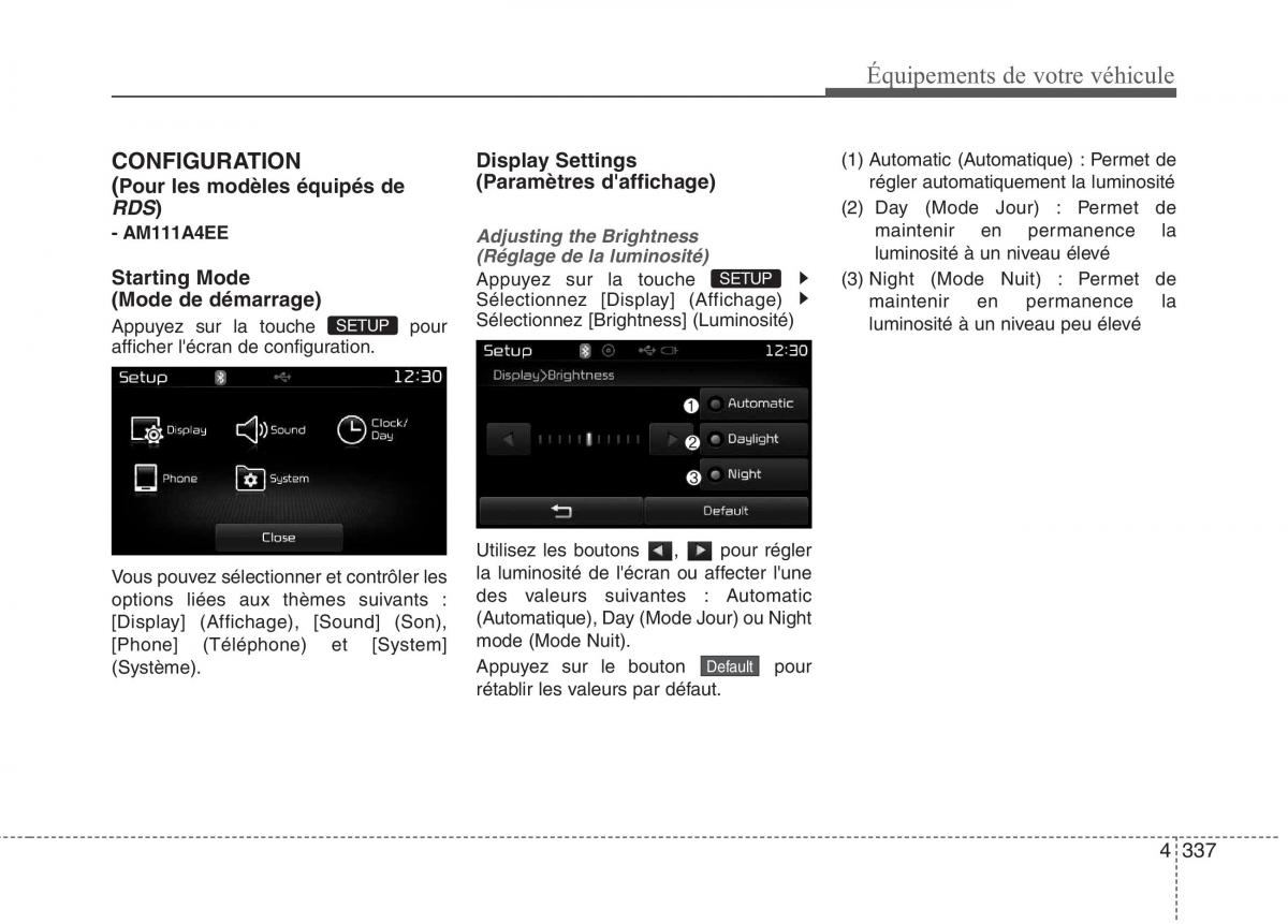 KIA Carens III 3 manuel du proprietaire / page 427