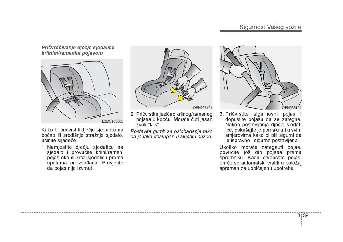 KIA Carens III 3 vlasnicko uputstvo / page 59