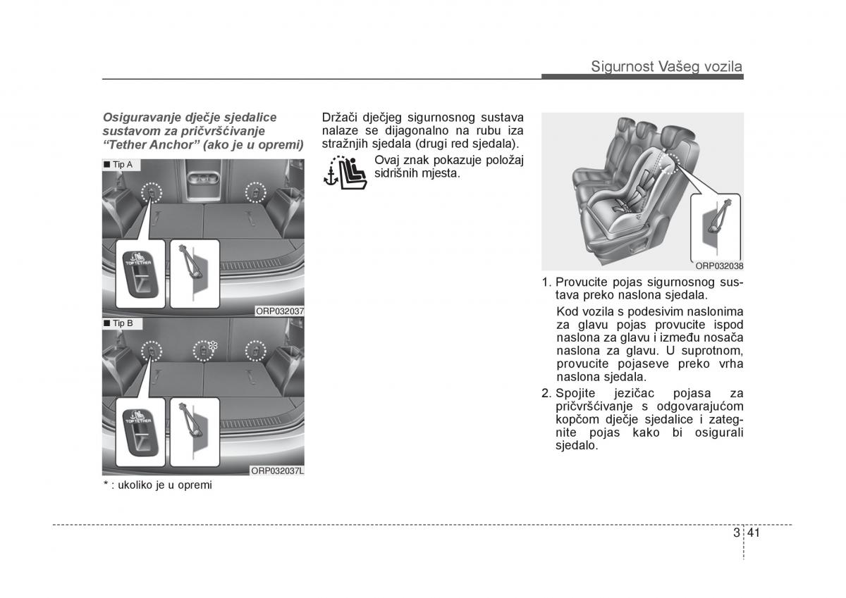 KIA Carens III 3 vlasnicko uputstvo / page 61