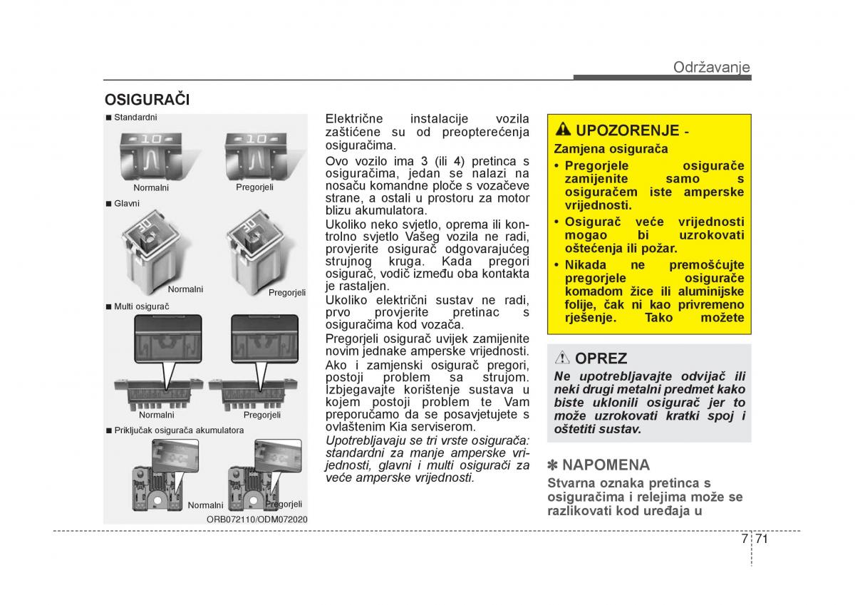 KIA Carens III 3 vlasnicko uputstvo / page 623