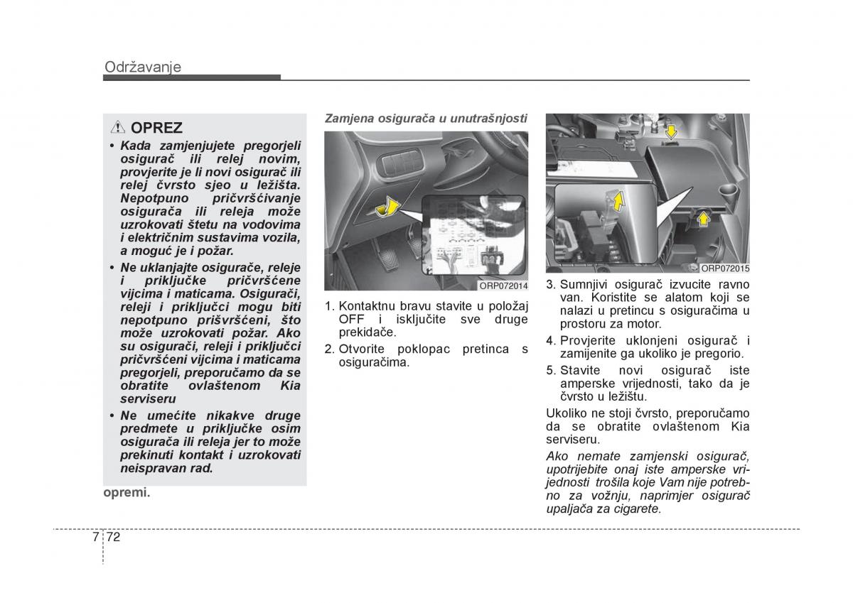 KIA Carens III 3 vlasnicko uputstvo / page 624