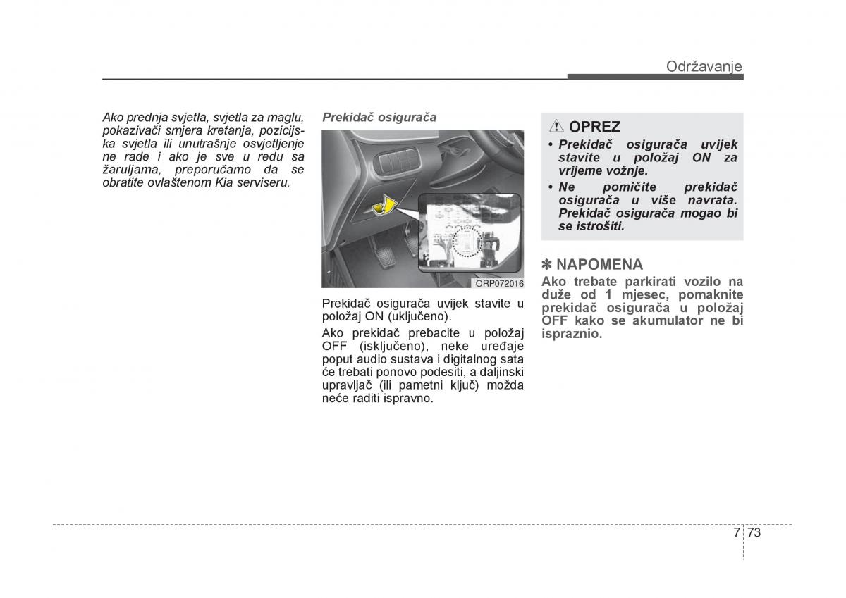 KIA Carens III 3 vlasnicko uputstvo / page 625