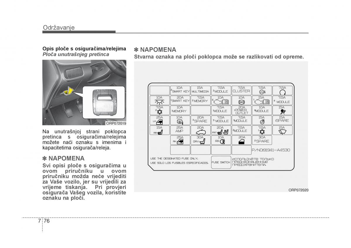 KIA Carens III 3 vlasnicko uputstvo / page 628