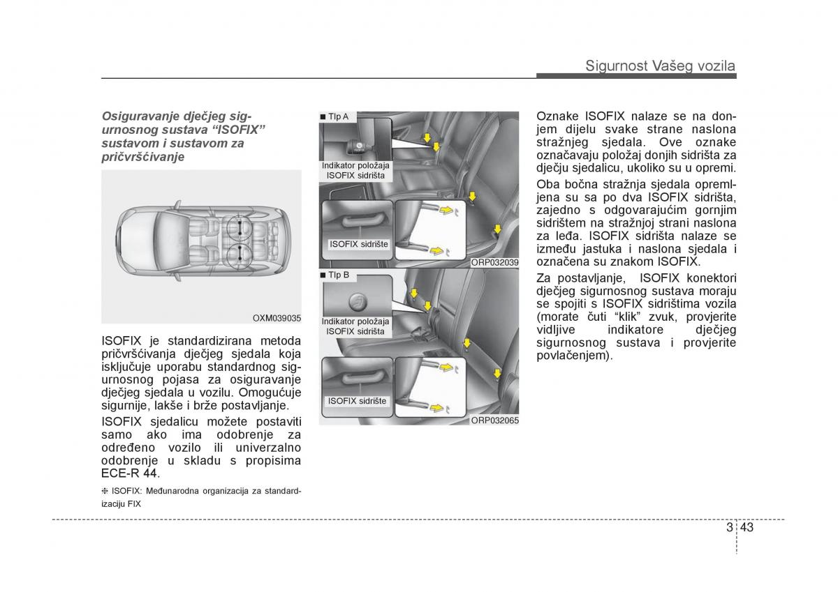 KIA Carens III 3 vlasnicko uputstvo / page 63