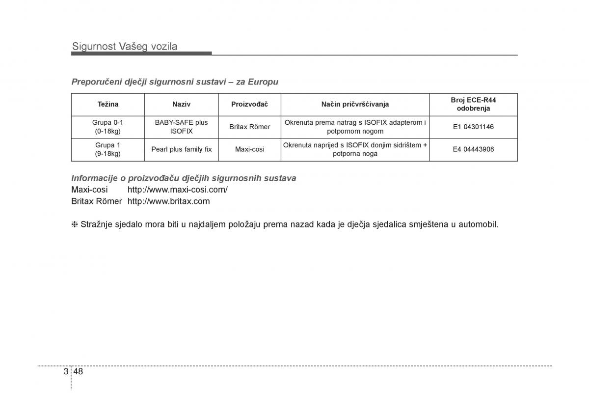 KIA Carens III 3 vlasnicko uputstvo / page 68