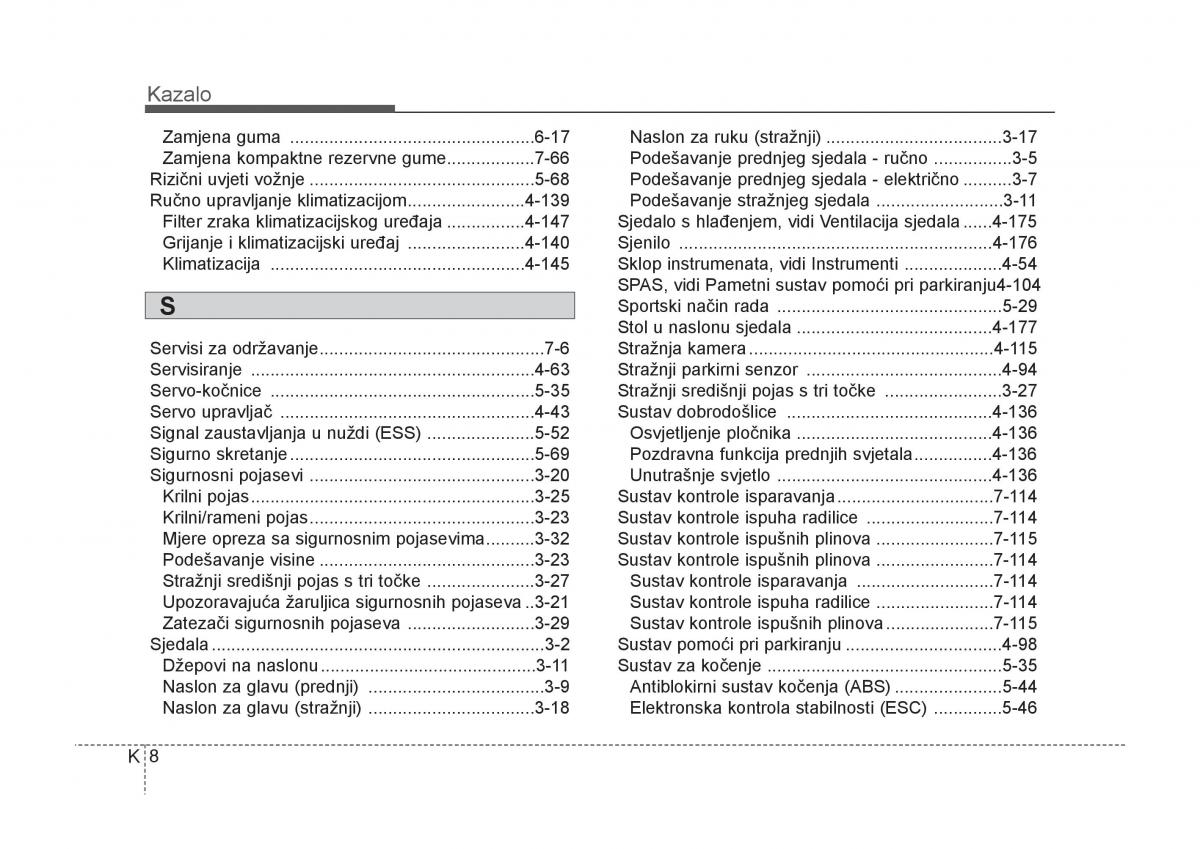 KIA Carens III 3 vlasnicko uputstvo / page 690