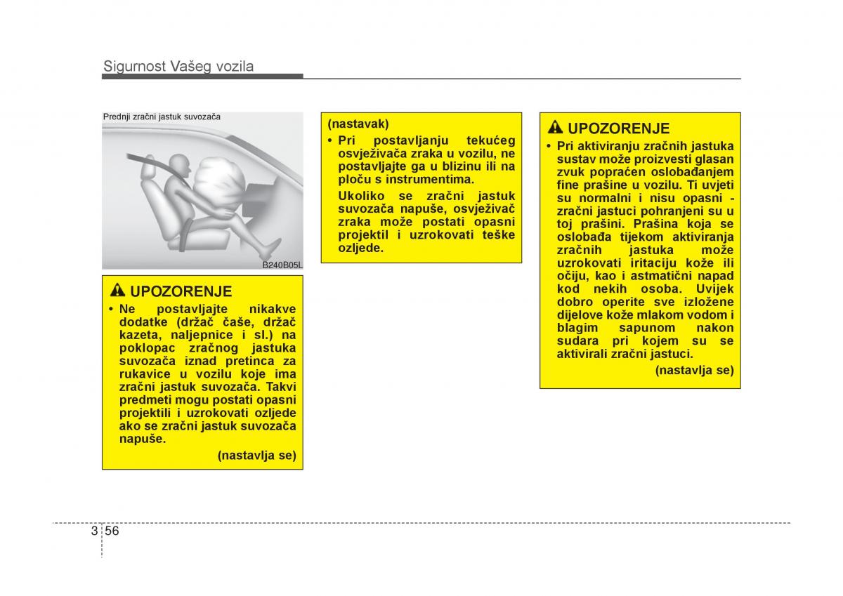 KIA Carens III 3 vlasnicko uputstvo / page 76