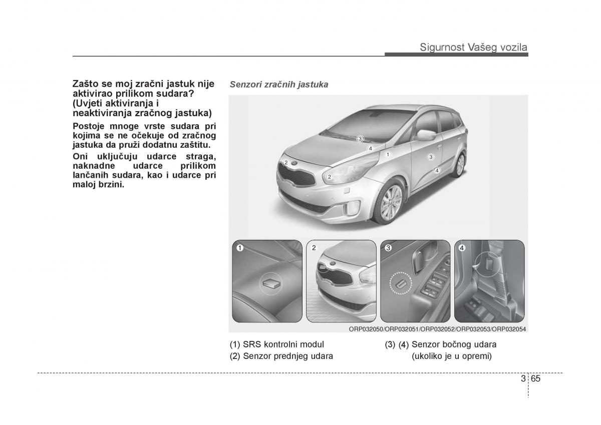 KIA Carens III 3 vlasnicko uputstvo / page 85