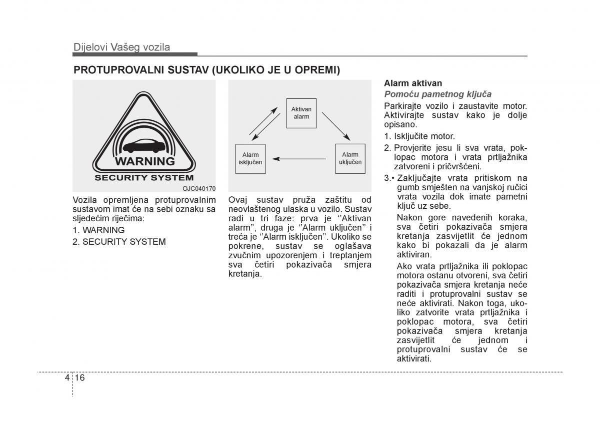 KIA Carens III 3 vlasnicko uputstvo / page 108