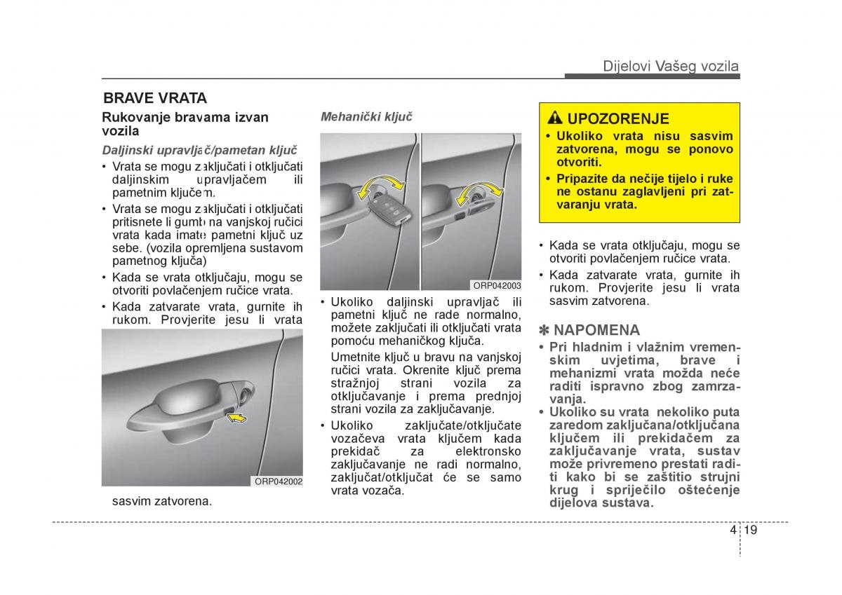 KIA Carens III 3 vlasnicko uputstvo / page 111