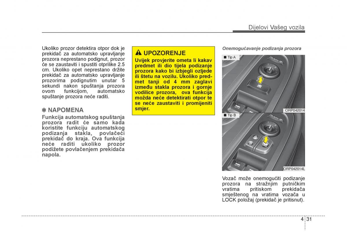 KIA Carens III 3 vlasnicko uputstvo / page 123