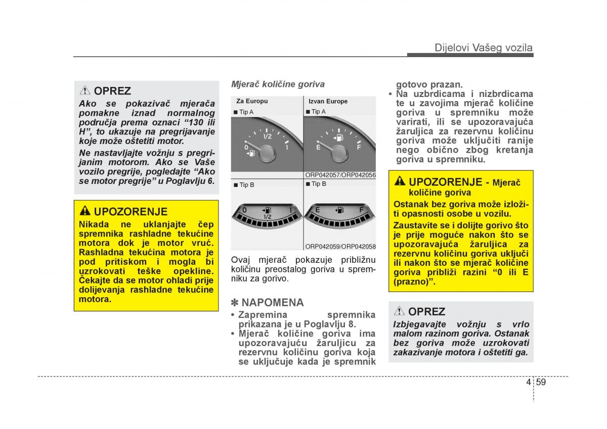 KIA Carens III 3 vlasnicko uputstvo / page 151