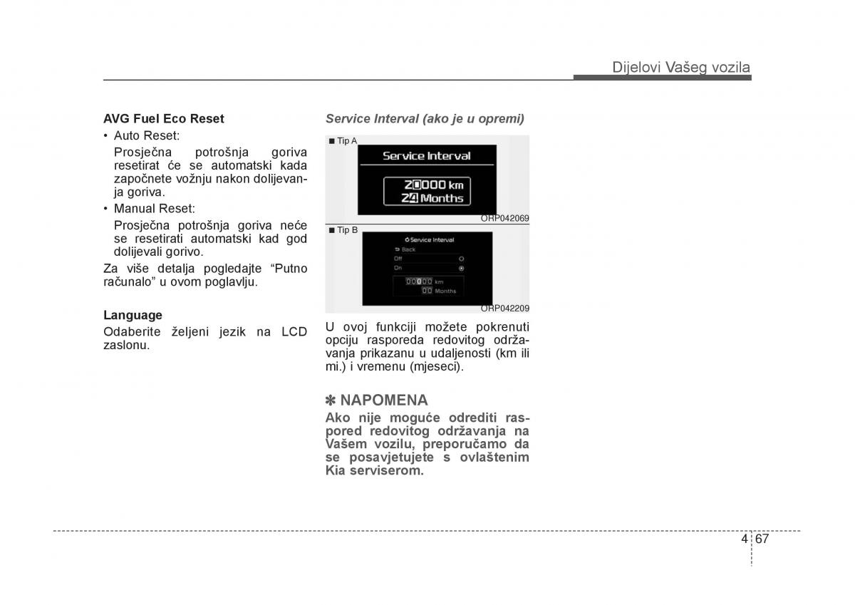 KIA Carens III 3 vlasnicko uputstvo / page 159