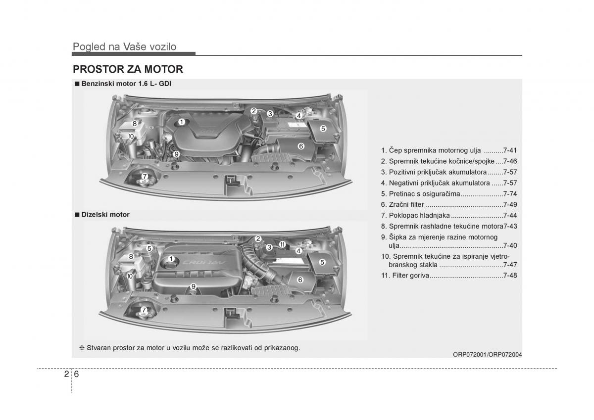 KIA Carens III 3 vlasnicko uputstvo / page 18