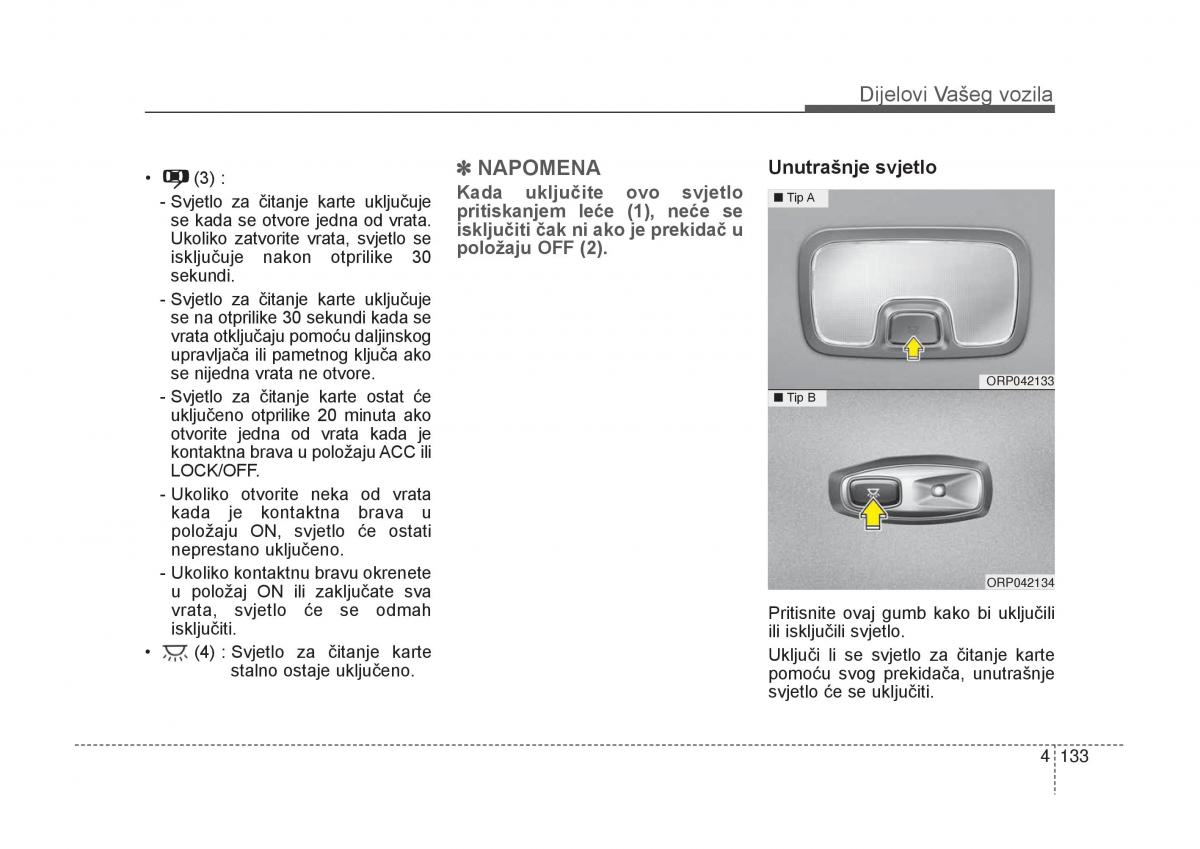 KIA Carens III 3 vlasnicko uputstvo / page 225