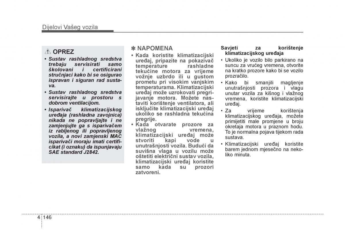 KIA Carens III 3 vlasnicko uputstvo / page 238