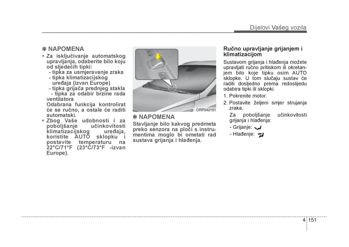 KIA Carens III 3 vlasnicko uputstvo / page 243