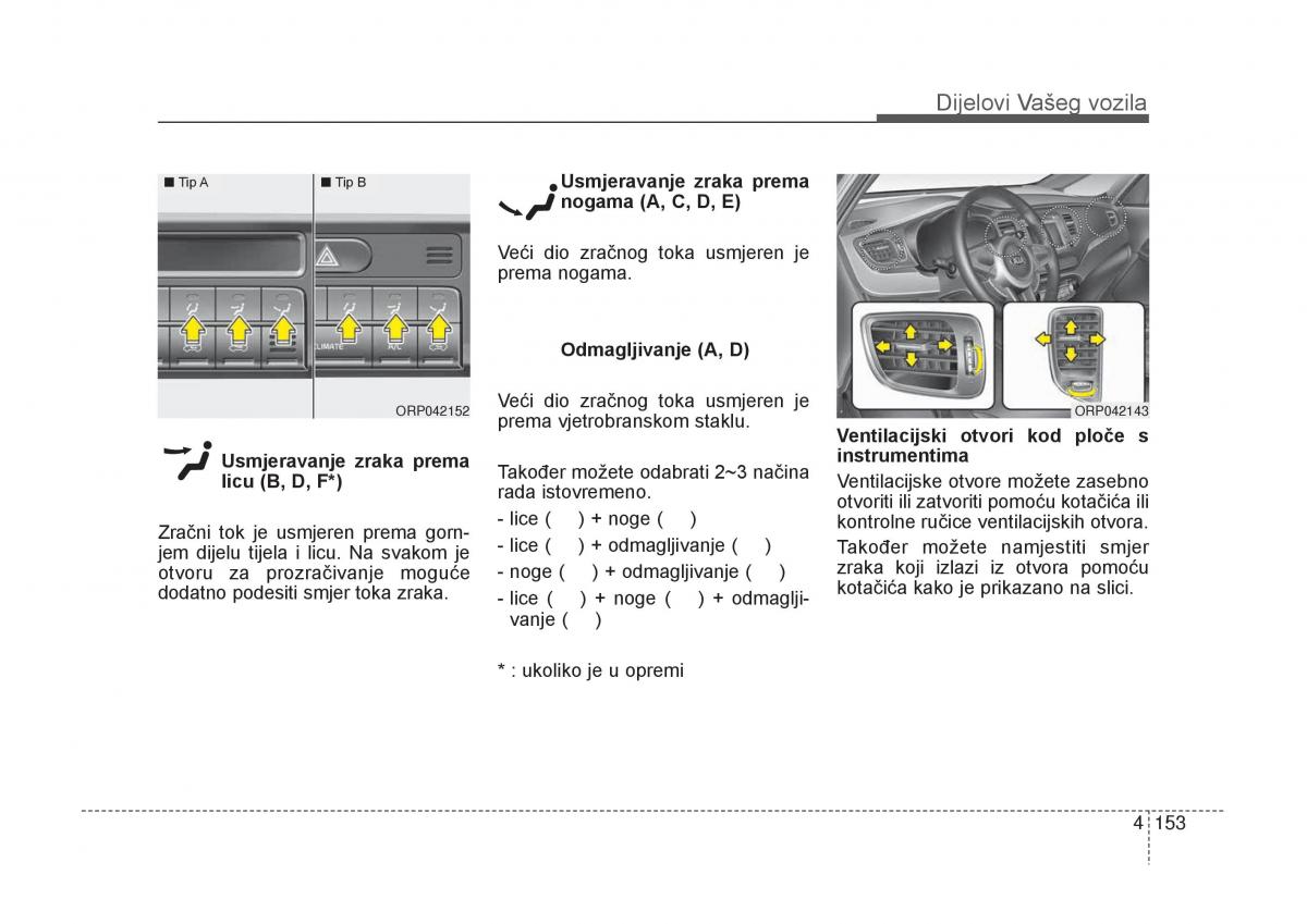 KIA Carens III 3 vlasnicko uputstvo / page 245