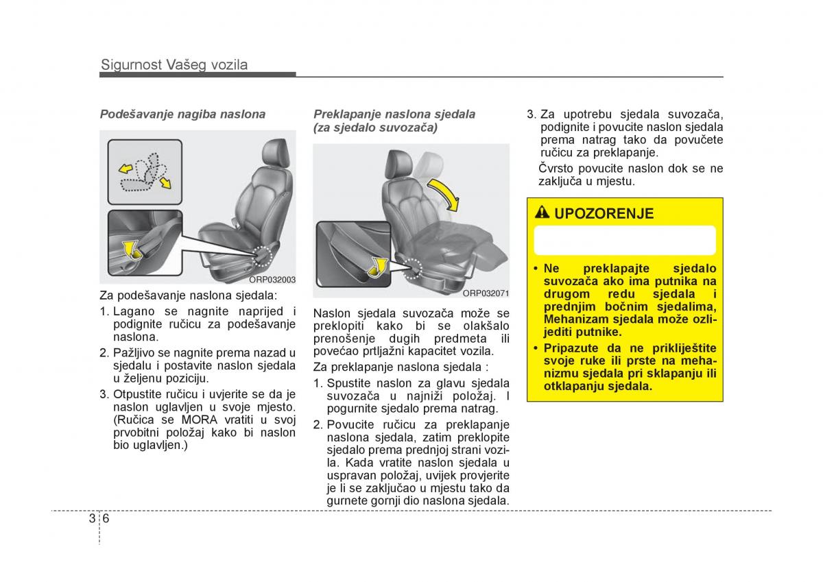 KIA Carens III 3 vlasnicko uputstvo / page 26