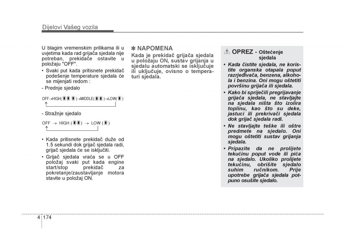 KIA Carens III 3 vlasnicko uputstvo / page 266