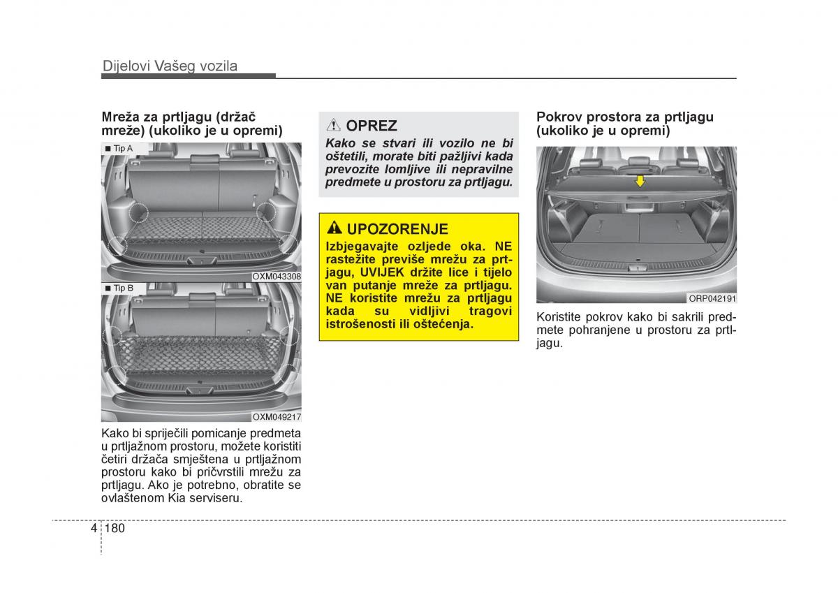 KIA Carens III 3 vlasnicko uputstvo / page 272