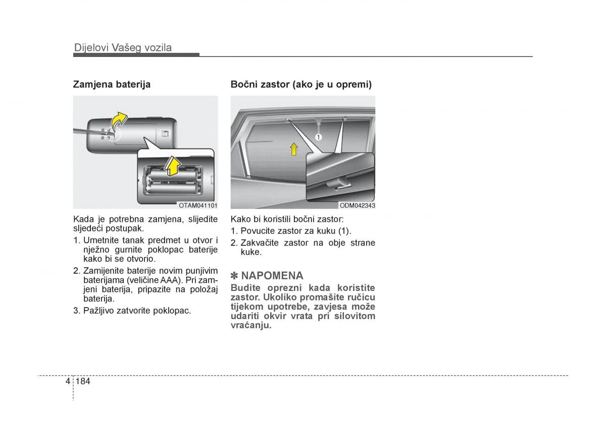 KIA Carens III 3 vlasnicko uputstvo / page 276