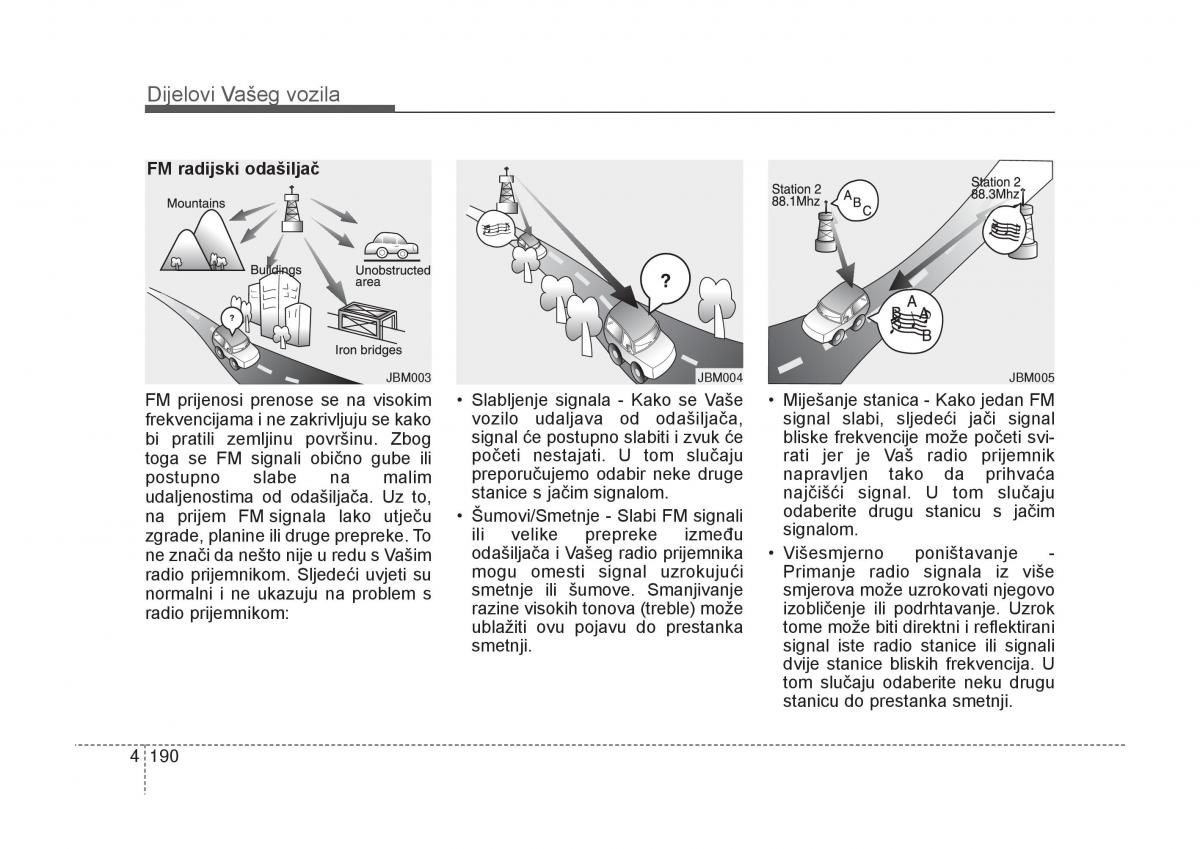 KIA Carens III 3 vlasnicko uputstvo / page 282