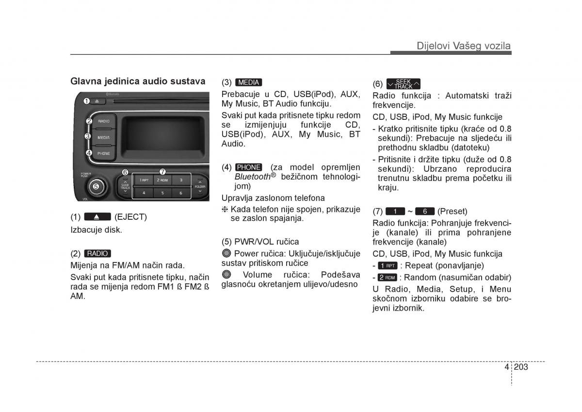 KIA Carens III 3 vlasnicko uputstvo / page 295