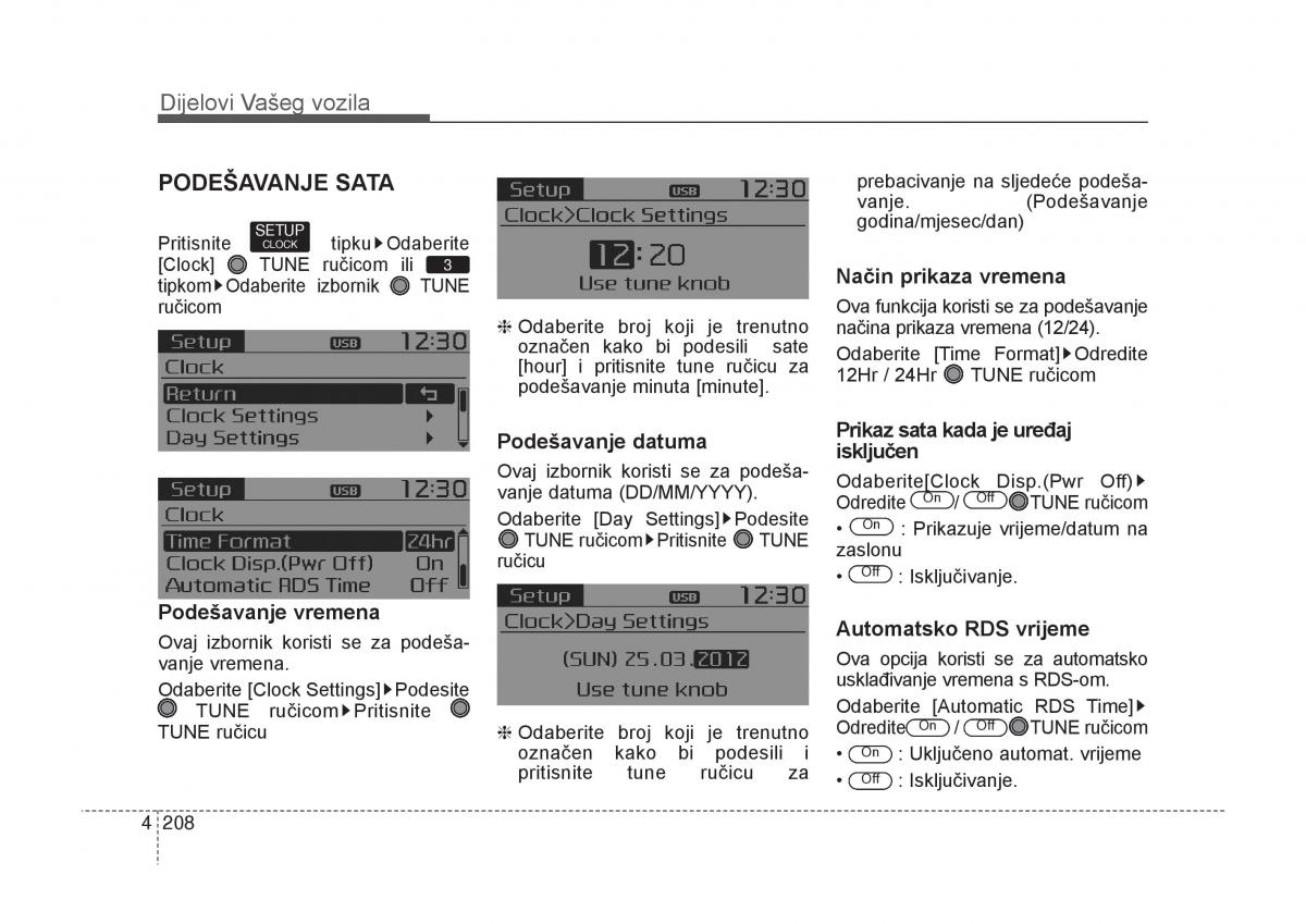 KIA Carens III 3 vlasnicko uputstvo / page 300