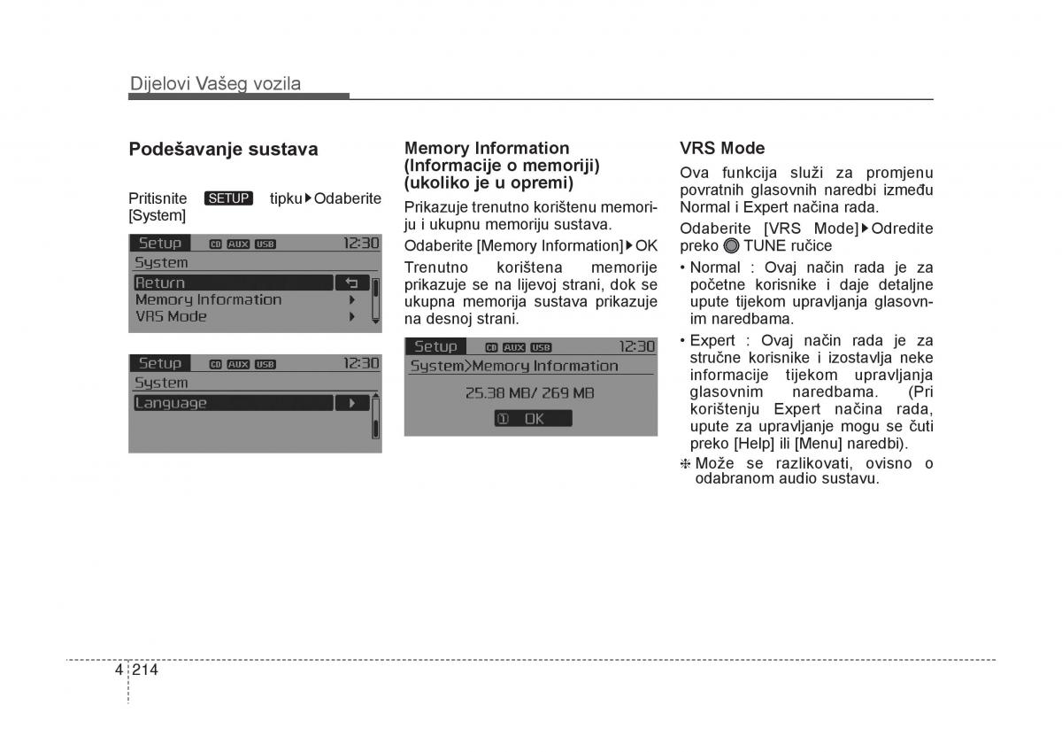 KIA Carens III 3 vlasnicko uputstvo / page 306