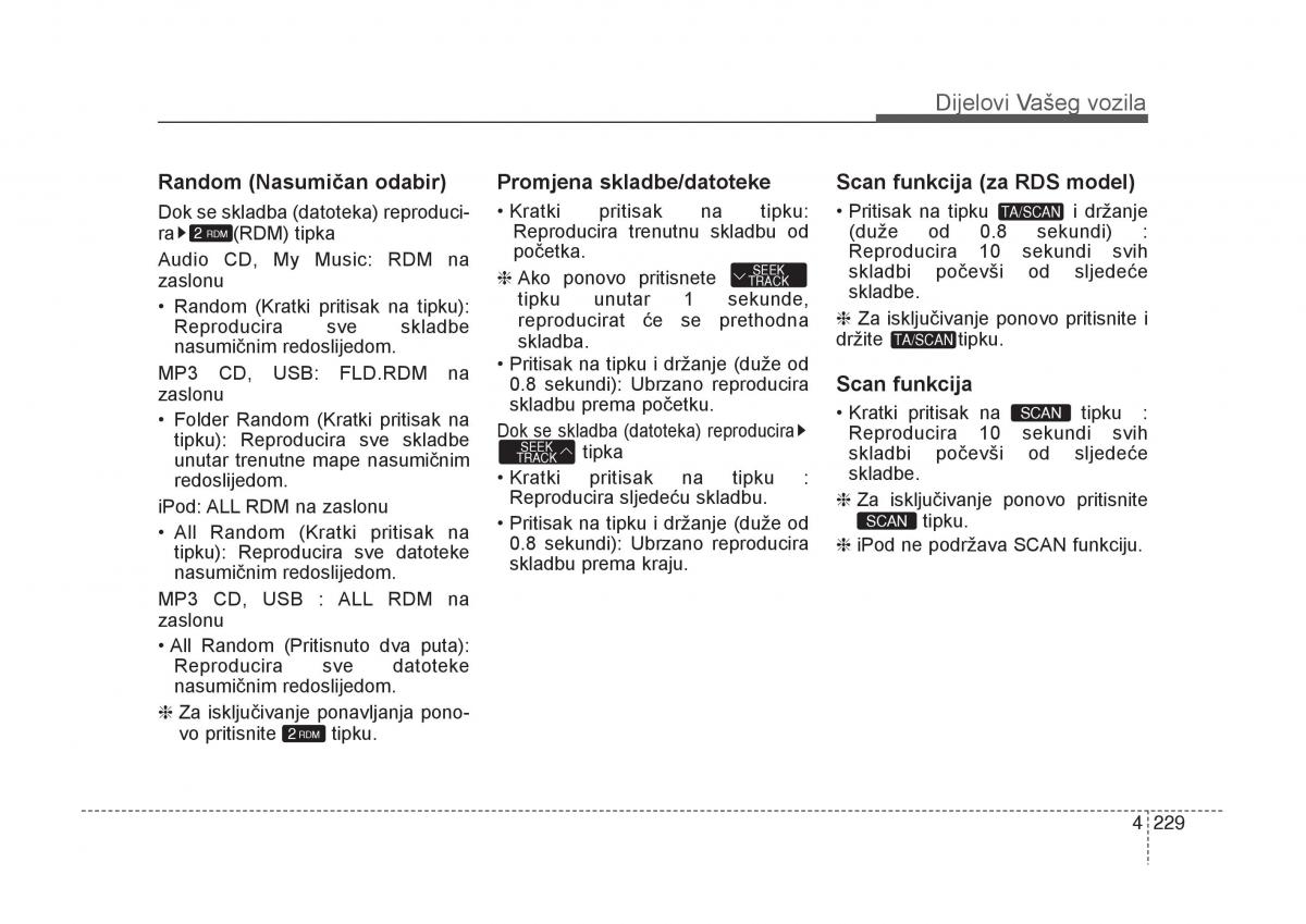 KIA Carens III 3 vlasnicko uputstvo / page 321