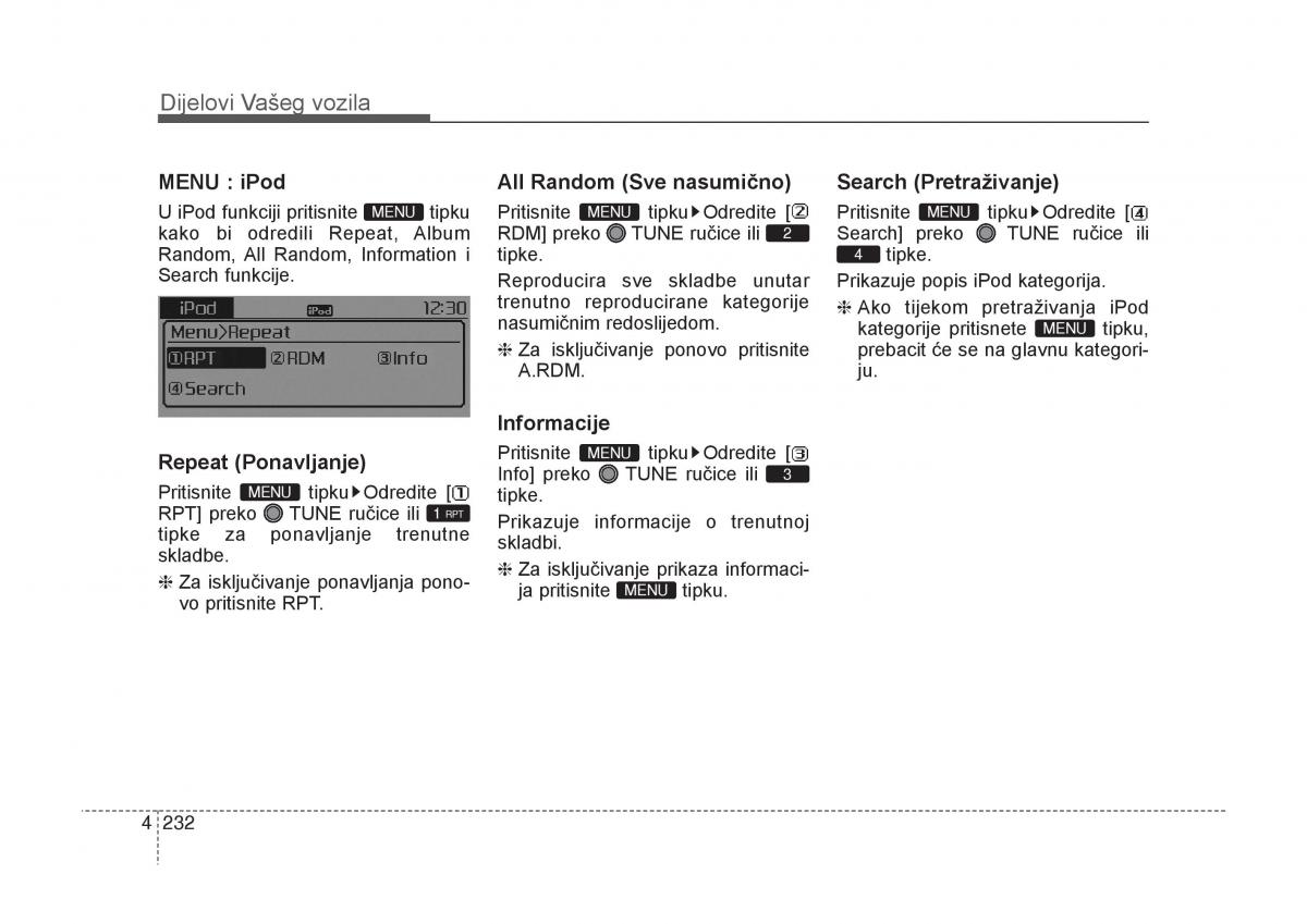 KIA Carens III 3 vlasnicko uputstvo / page 324