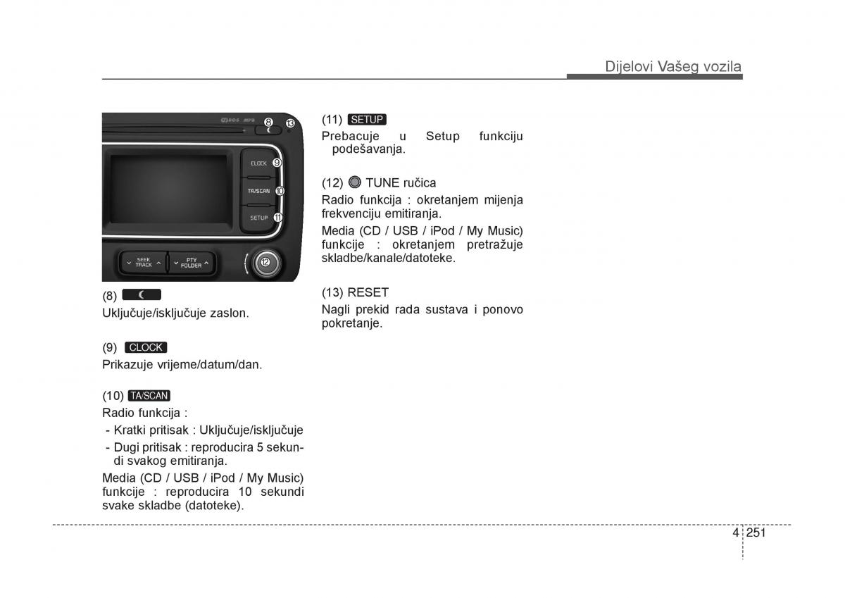 KIA Carens III 3 vlasnicko uputstvo / page 343