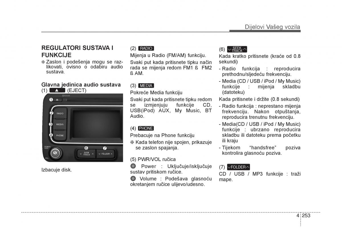 KIA Carens III 3 vlasnicko uputstvo / page 345