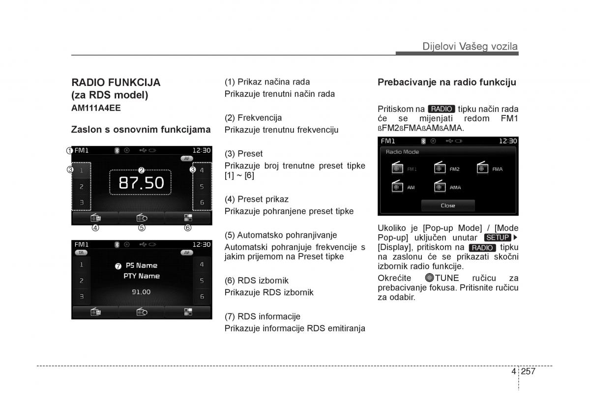 KIA Carens III 3 vlasnicko uputstvo / page 349