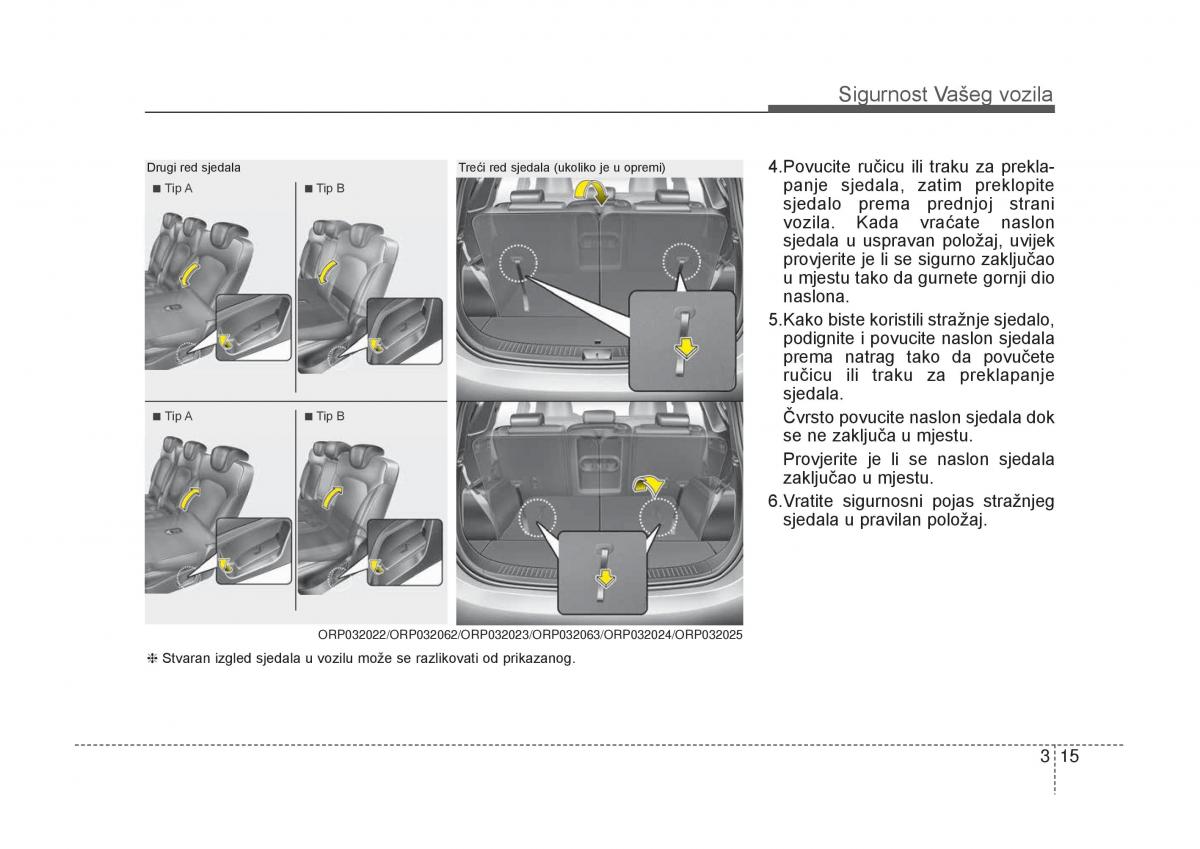 KIA Carens III 3 vlasnicko uputstvo / page 35