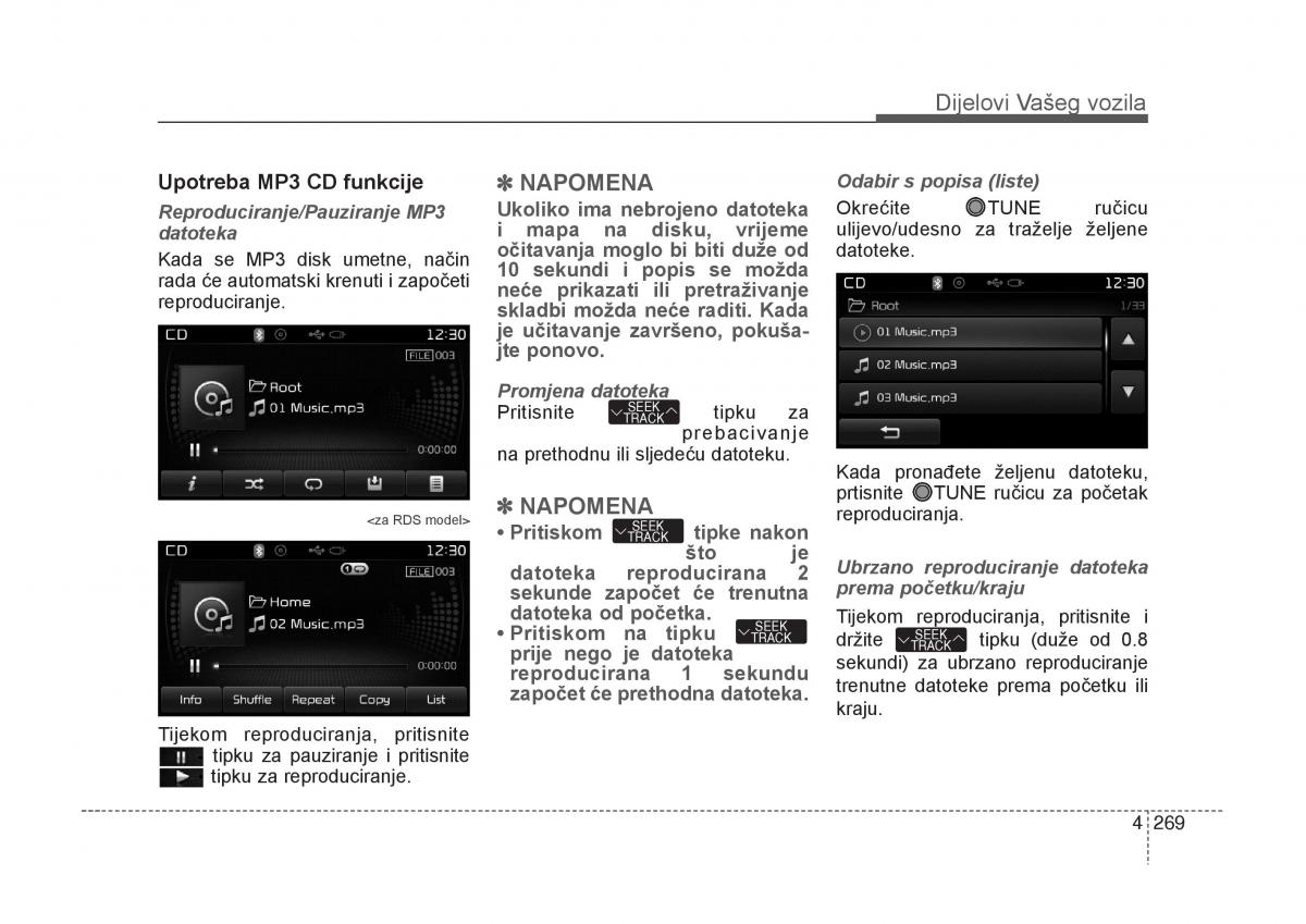 KIA Carens III 3 vlasnicko uputstvo / page 361