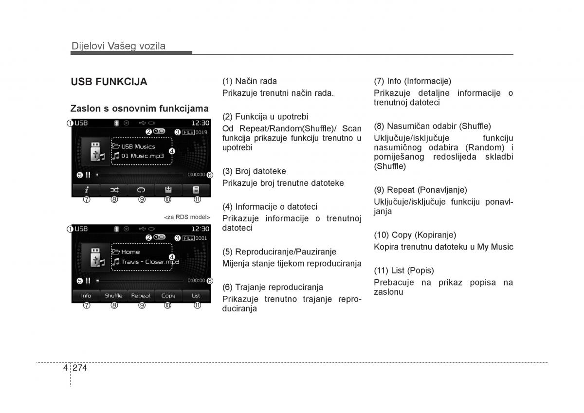 KIA Carens III 3 vlasnicko uputstvo / page 366