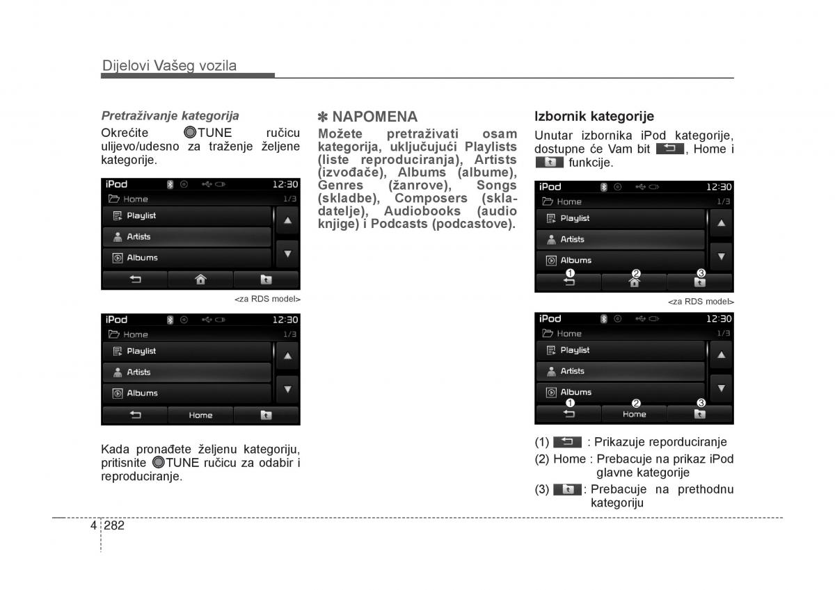 KIA Carens III 3 vlasnicko uputstvo / page 374