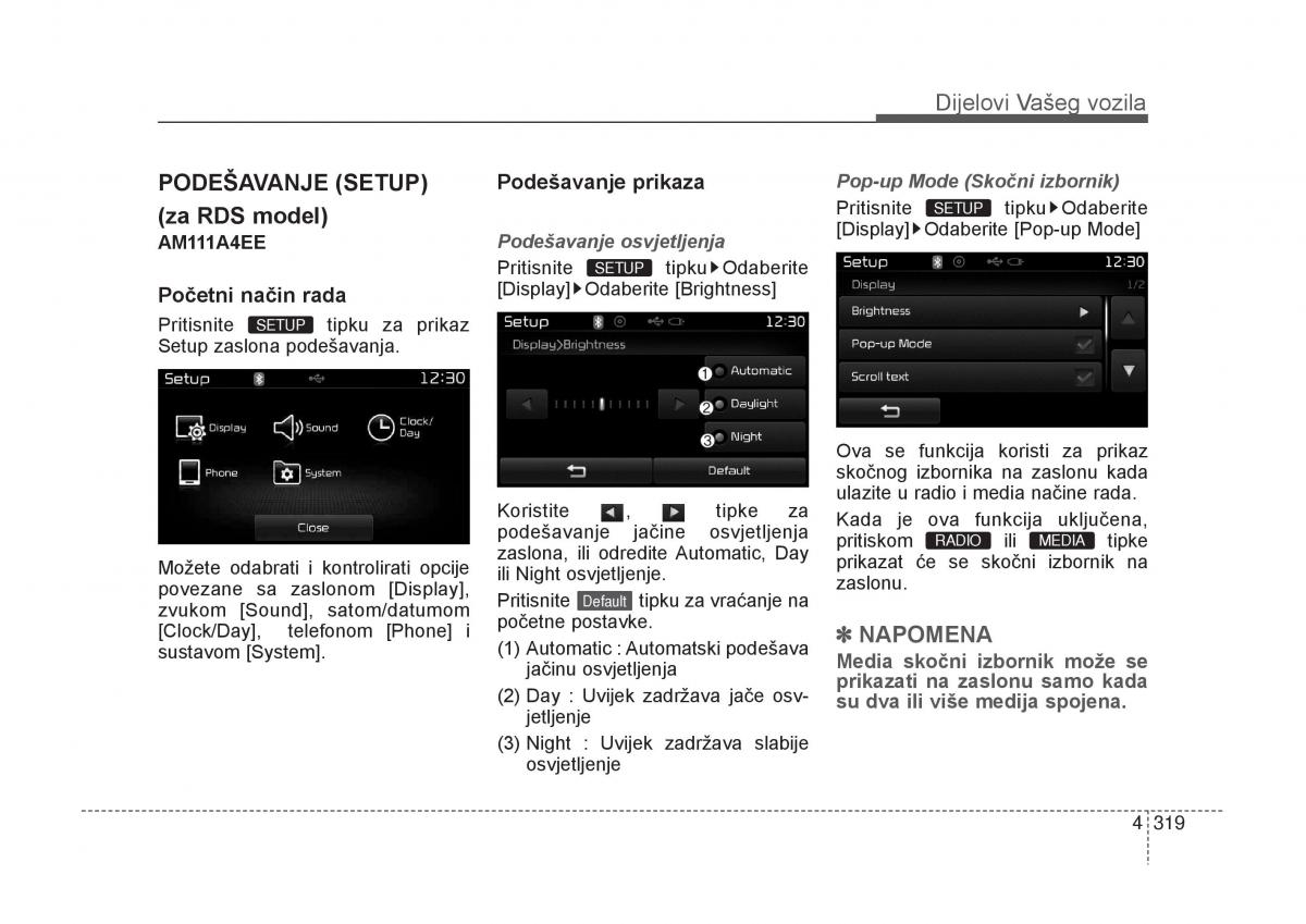 KIA Carens III 3 vlasnicko uputstvo / page 411