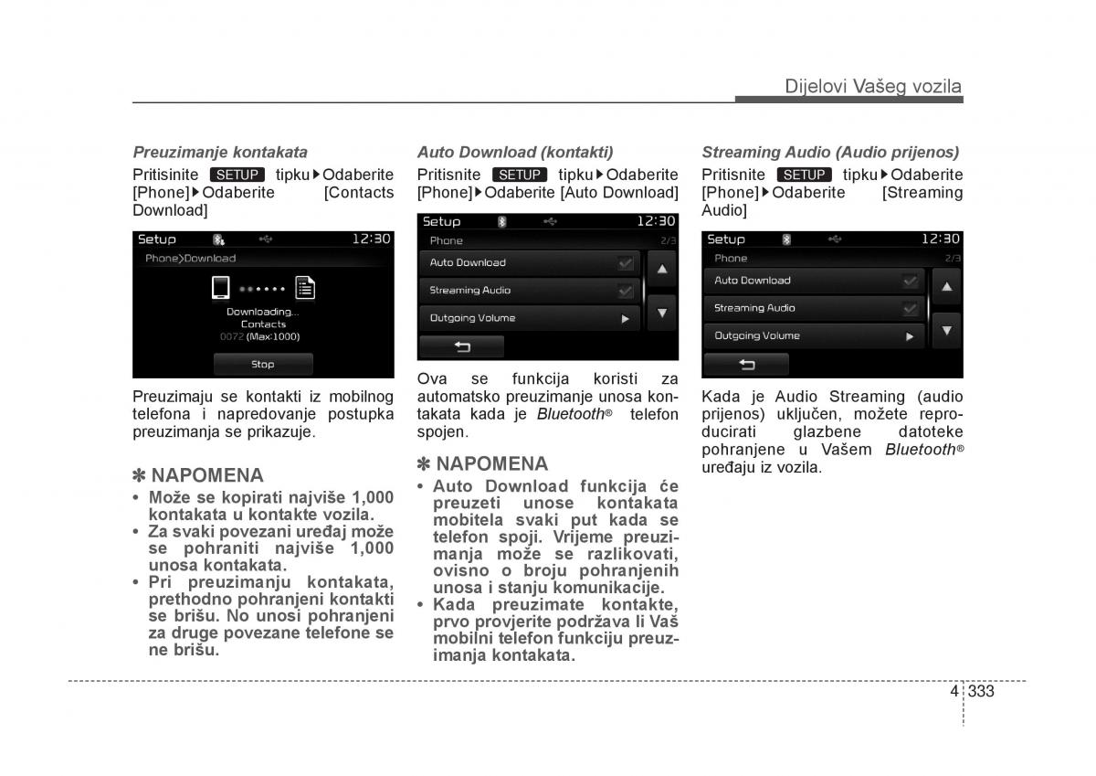 KIA Carens III 3 vlasnicko uputstvo / page 425