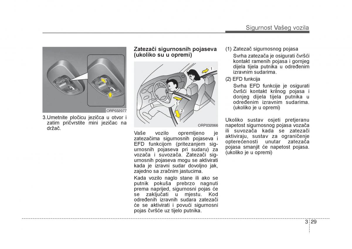 KIA Carens III 3 vlasnicko uputstvo / page 49